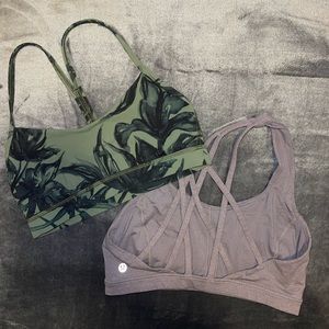 Lululemon sports bra bundle, EUC